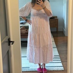 Mink Pink Pale Pink Dress